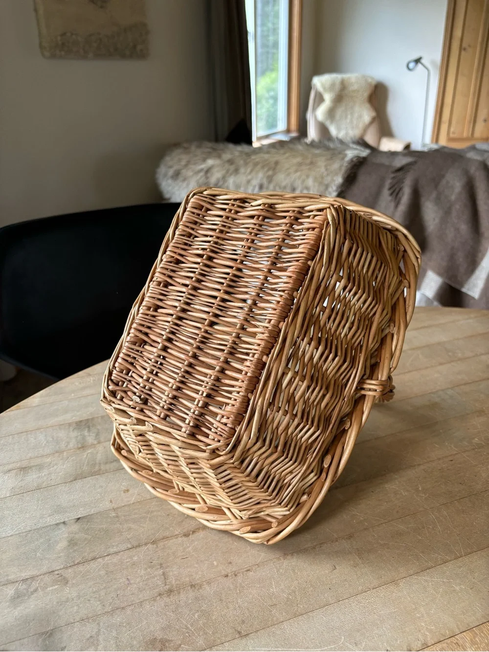 Vintage Wicker Basket